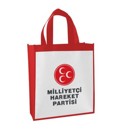 Dikişli Nonwoven Tela Seçim Parti Çantası - Görsel 3