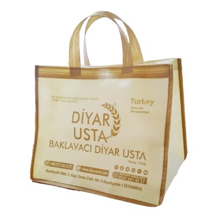 Nonwoven Tela Dikişli Baklava - Tatlı Çantası