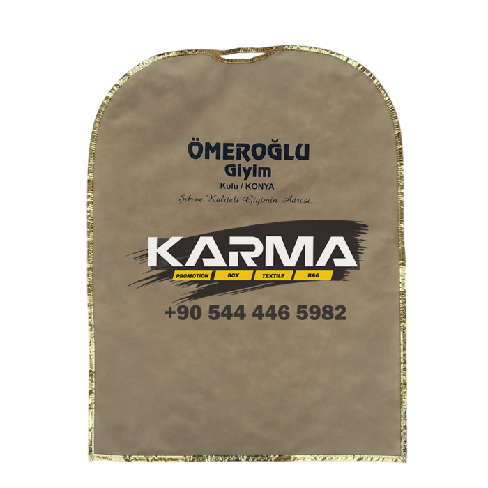 Fermuarlı Ön Pvcli Elbise Kılıfı