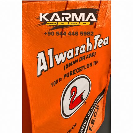 Fermuarlı laminasyonlu kutu çanta